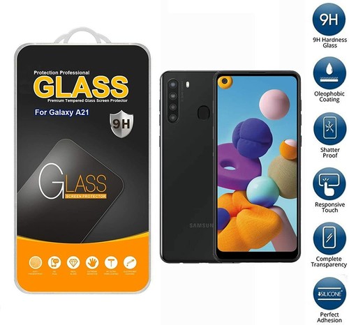 Pour Samsung Galaxy A21 Protection Écran en Verre Trempé - Photo 12 sur 12