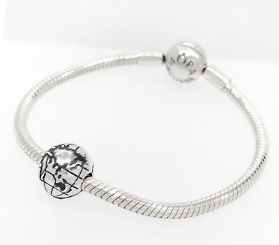 Pandora globe necklace Clearance