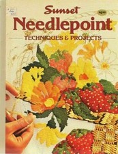 Sunset Needlepoint Techniques Projects 2nd Edition 1987 Color Illustrations