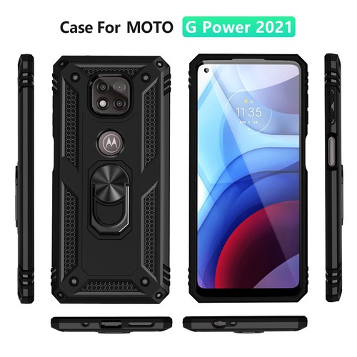 Für Motorola Moto G Power 5G 2024 Hülle Ring Halter Cover + Displayschutz - Bild 24 von 33