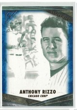 2018 Topps Gallery Masterpiece Blue Anthony Rizzo #65/99 Chicago Cubs #M-22