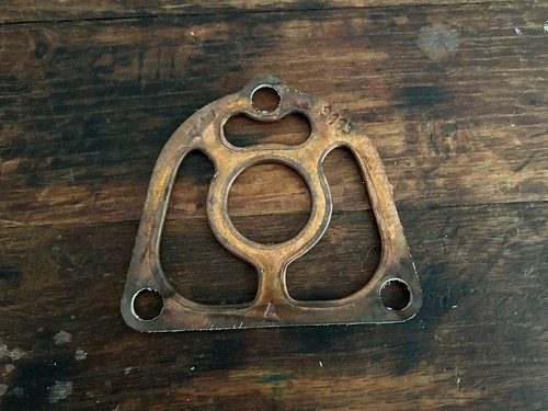 NOS Victor 1930 Chevrolet Master 6 194 Copper Intake to Exhaust Manifold Gasket - Picture 3 of 3