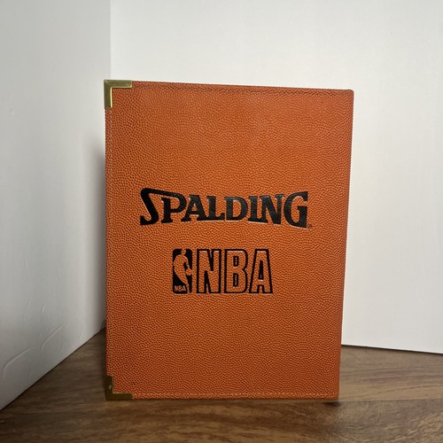 Chicago Bulls Spalding Basketball Binder Folder Portfolio 1991 1992 1993 Jordan - Picture 3 of 4