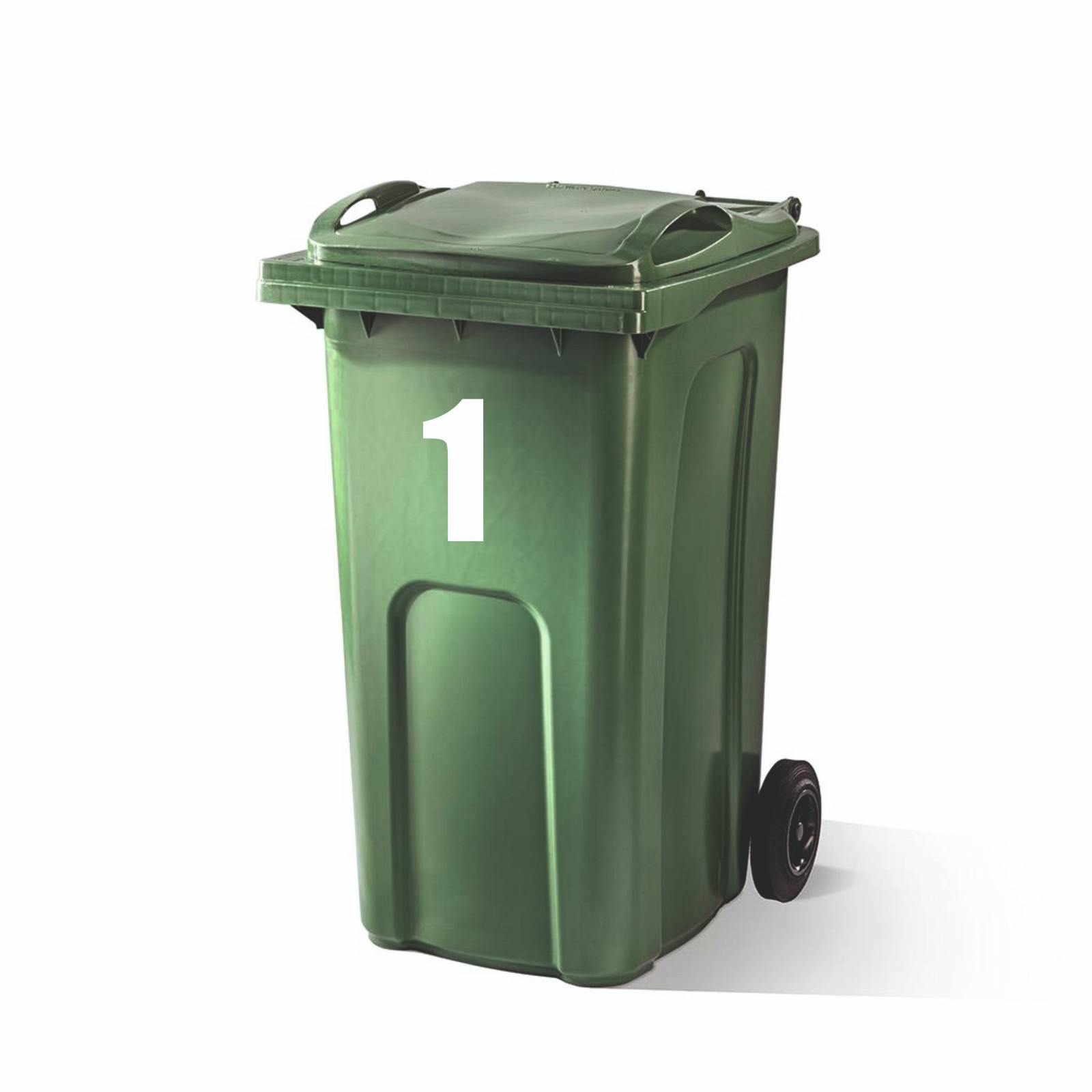 6 (0 to 9 or letters) WHEELIE BIN NUMBERS Recycling or Wheely Rubbish