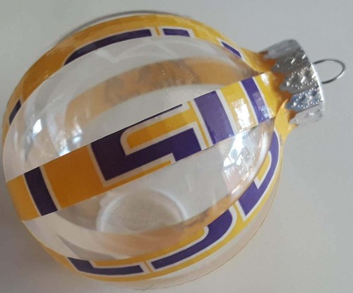 Handmade Duct Tape Christmas Ball Ornament - College - You pick the team - Picture 66 of 124