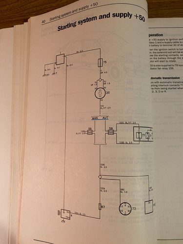 Service Manual-Electrical. Saab 9000. 1987-88 - Picture 5 of 9