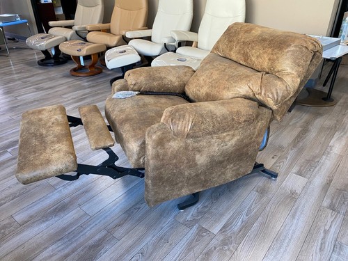 Best Furniture Power Space Saver sedia ascensore tessuto sella piccola B-24969 - Foto 7 di 7