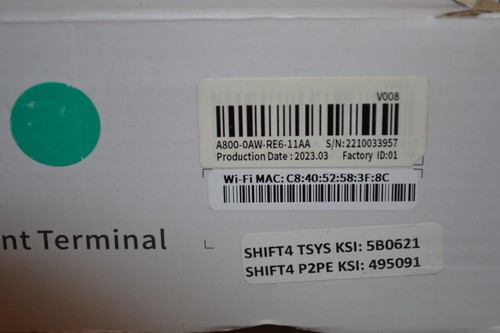 PAX A800 Smart Payment Terminal - Picture 3 of 6