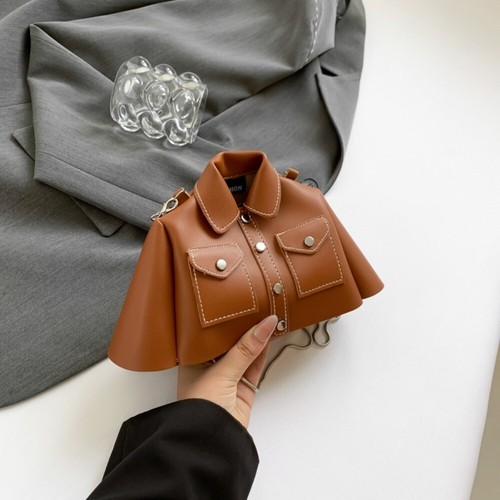 Collar Shape Underarm Bag Large Capacity Handbag Messenger Bag Daily Life - Picture 16 of 18