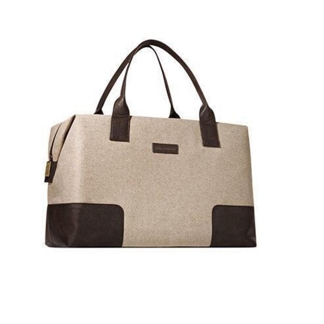 John Varvatos Men Duffle Bag Weekender Gym Travel Overnight Handbag John Varvatos Men Duffle Bag Weekender Gym Travel Overnight Handbag
