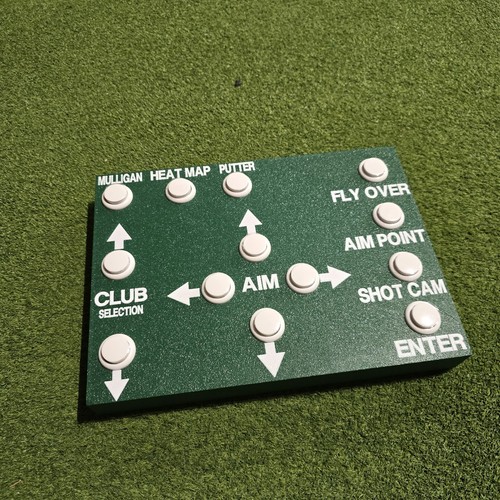 WIRELESS no Programming Gspro Control Box Edition (GREEN BOX WHITE BUTTONS) - Picture 3 of 6