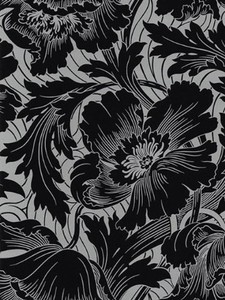 Black-Floral-on-Silver-Wallpaper-TU27067