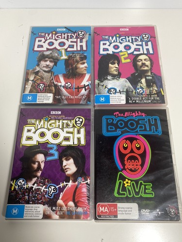 The Mighty Boosh DVD Series Season 1 2 3 and Live Show Region 4 PAL BBC - Picture 2 of 2