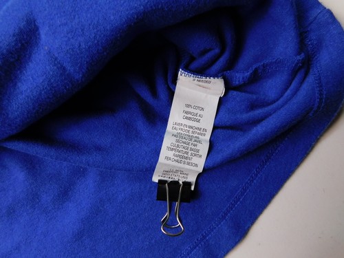Lands End Womens Chamois Pullover Shirt Size L REG Blue - Picture 5 of 5