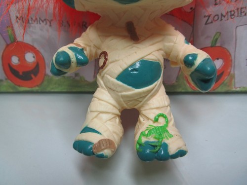 MUMMY MONSTER - 1993 4" Galoob Troll Doll - Foto 4 di 9
