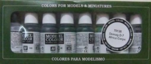 Vallejo Model color Paint Model color Sd.Kfz 10 Demag Africa Corps Set MINT Vallejo Model color Paint Model color Sd.Kfz 10 Demag Africa Corps Set MINT