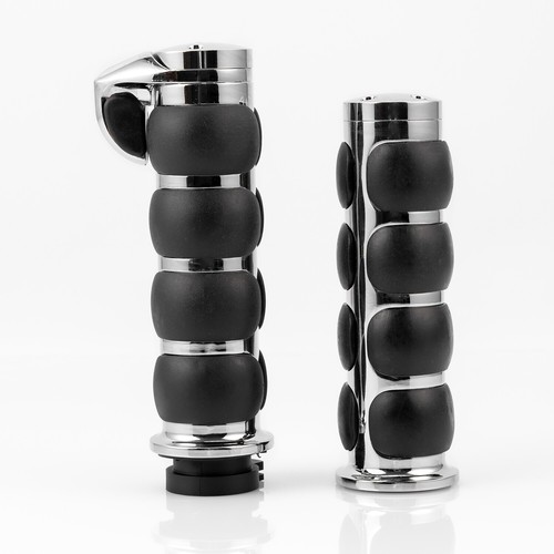 Motorcycle Handle Bar Hand Grips 1" For Honda VTX1300 VTX1800 Sabre VT 1100 1300 - Bild 17 von 19