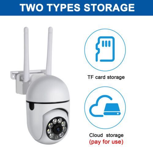 2Pcs Wireless Security Camera System Outdoor Home Wifi Night Vision Cam 1080P HD - Picture 5 of 9