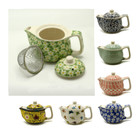 Small Teapot Ceramic Stunning Herbal Designs House Warming Kitchen Tea