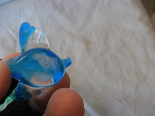 Beau lot de 4 sujets en verre de Murano cerf, cygne et chien - Imagen 10 de 14