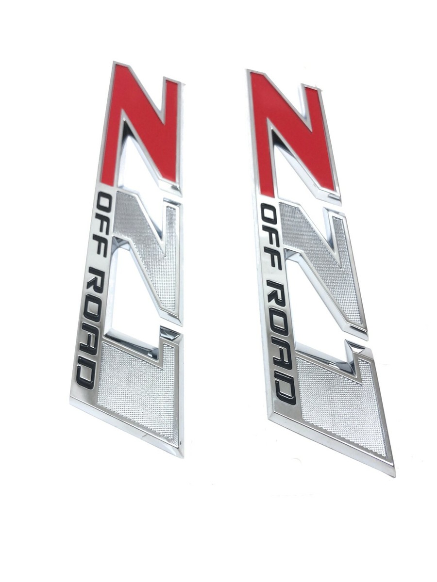 Sticker Calcomania Z71 4x4 Off Road Chevrolet Silverado | Meses Sin Inter&eacute;s