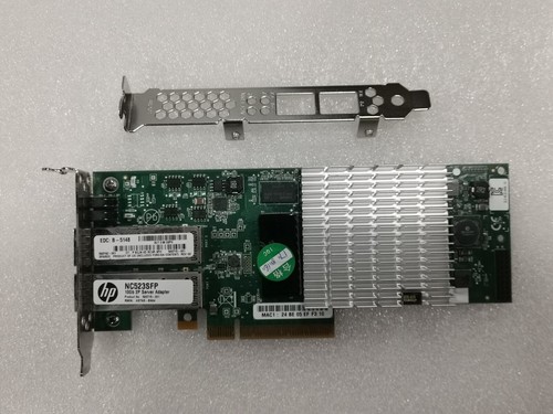 HP NC523SFP QLE3242-HP Dual Port 10Gb Ethernet 10GbE SFP+ PCI-E NIC Network - Bild 3 von 7