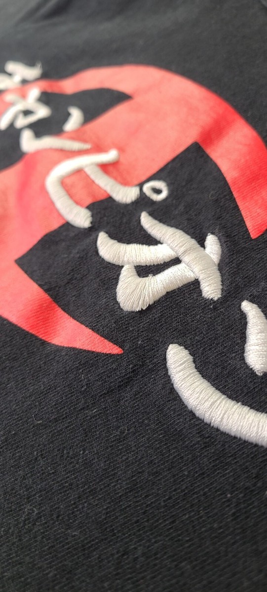 VINTAGE Japanese Logo Champion Shirt Adult (S) Red Logo Mens