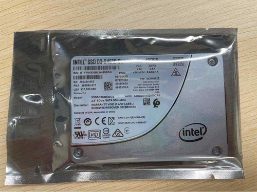 Intel SSD D3-S4510 Series 240GB 480GB 960GB 1.92TB 3.84TB 7.68TB SATA TLC LOT - Picture 3 of 7