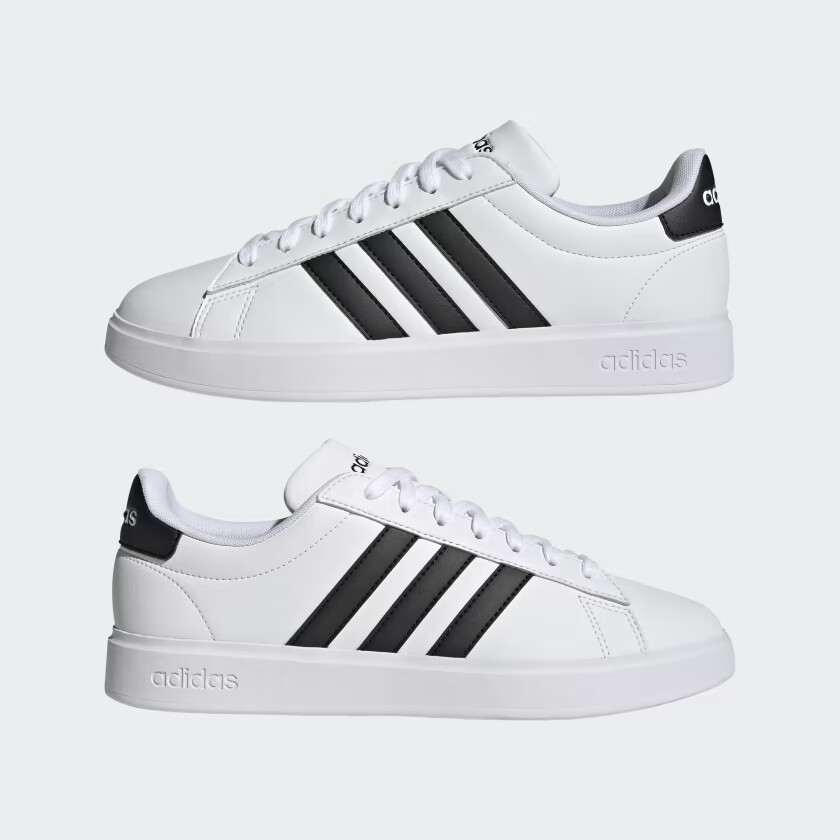 ADIDAS GRAND COURT 2.0 SHOES Cloud White / Core Black