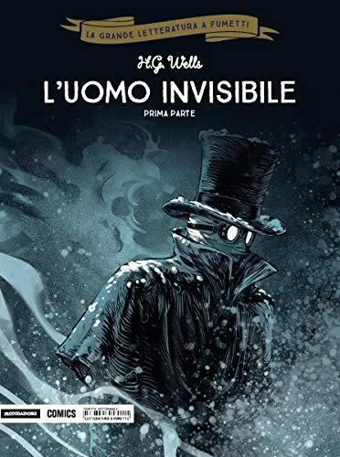 Grande letteratura fumetti 35 L'uomo invisibile 1 di Wells NUOVO ed. Mondadori