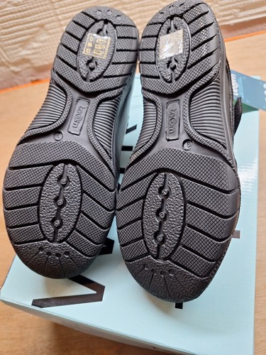 Term Maxx Costco Easy Fastening Boy School Shoes Lace Up Black UK Sizes 13-4 - Picture 4 of 4