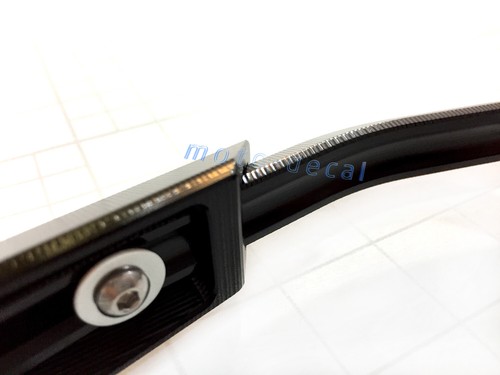 CNC 7/8" Handle Bar End Lever 3D Guard For Ninja H2/H2R Ninja 650R/ER-6F/ER-6N - Picture 6 of 12