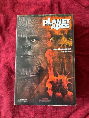Sideshow Collectibles Planet of the Apes classic 1968 Gorilla Solider 12'' Figure