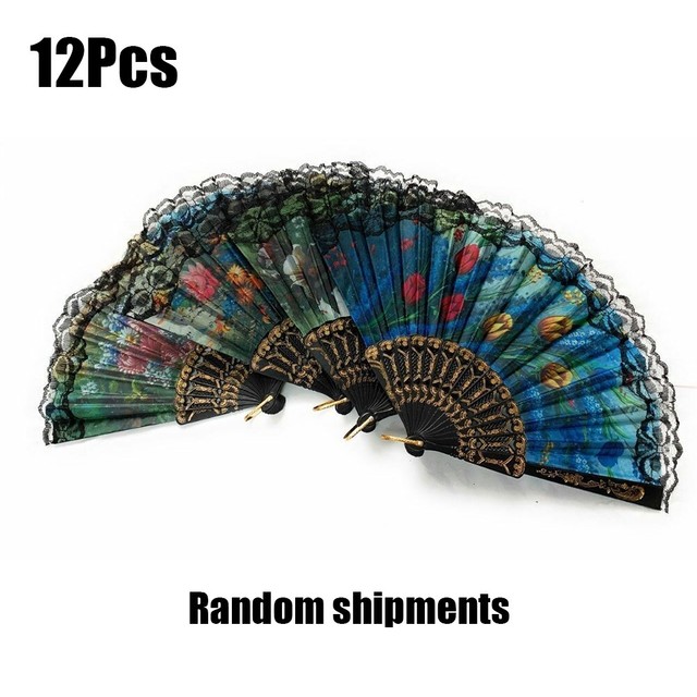 Caldo Saldi Folding Fan Danza Ventola Nozze Palmare Confezione Festa Spagnolo UR12193 Caldo Saldi Folding Fan Danza Ventola Nozze Palmare Confezione Festa Spagnolo UR12193