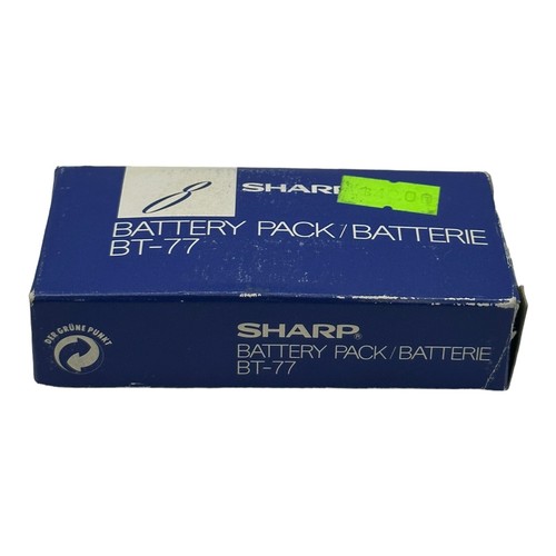 Batería Sharp BT-77 NUEVO STOCK ANTIGUO - SIN PROBAR Y SE VENDE COMO ESTÁ - Imagen 5 de 6