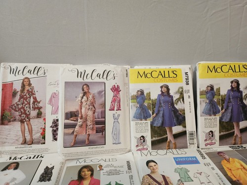 Lot Of 12 McCalls/MIG, Style, Simplicity sewing Pattern Lot Uncut 2008-2022 OEM - Picture 3 of 4