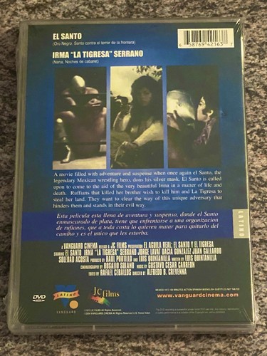 El Santo Y La Tigresa (DVD, Spanish) BRAND NEW / FACTORY SEALED *RARE OOP* - Imagen 2 de 2