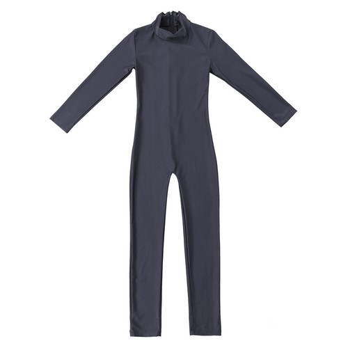 Kinder Mädchen Ganzkörperanzug für Ballett Gymnastik Training Stretch Trikot Body - Bild 60 von 105