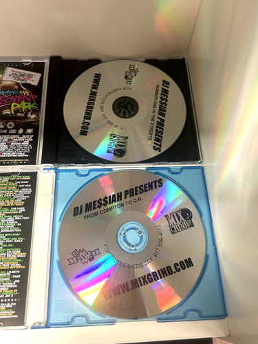 2x Mixtape Mix CD Lot DJ Messiah G-Unit 50 Cent + Game & Nas Compton to QB - Picture 3 of 3