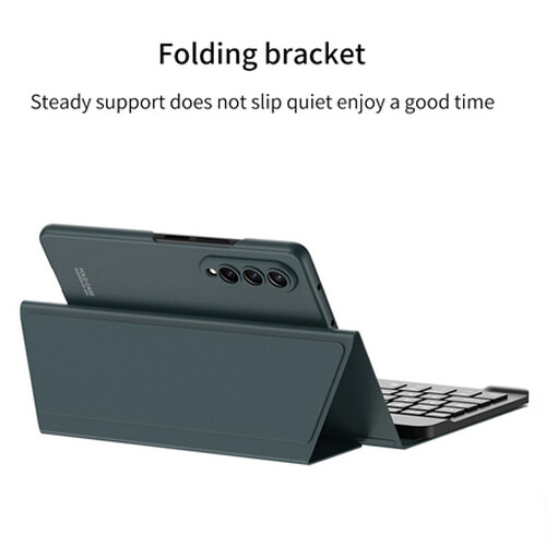 Für Samsung Galaxy Z Fold 5 4 3 5G Magnetische Leder Bluetooth Wireless Tastatur - Afbeelding 11 van 11