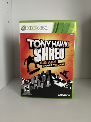 Tony Hawk: Shred (Microsoft Xbox 360, 2010) Used
