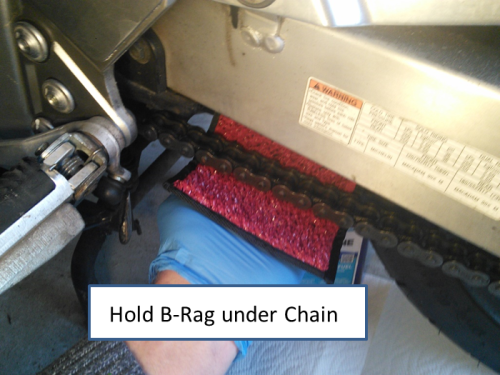 Grease Ninja Motorcycle Chain Oiler Kit Chain 219 + Brush Rag 5 Pak + Tube Kit - Picture 8 of 10