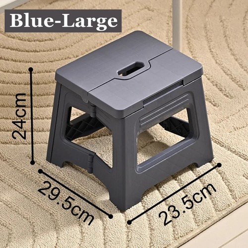 Collapsible Folding Step Stool Thickened Small Bench Foldable Stool Camping - Picture 16 of 18