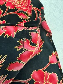 Victoria’s Secret Collection Sz S Vintage Kimono Neglige Red Dress Wedding Guest