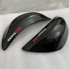 For Kawasaki ZX6R 636 2019-2024 2023 real carbon fiber tank sliders decal cover 