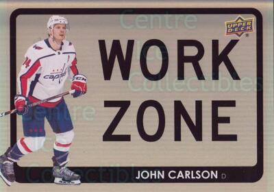 2021-22 Upper Deck Work Zone #48 John Carlson