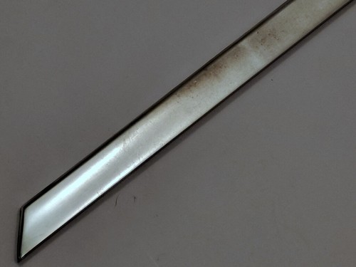 Genuine BMW E30 Waist level ext. door trim. Chrome. Driver. Front 51211906251 - Picture 8 of 12