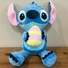 Disney Baby STITCH Easter Medium Plush with Easter Egg Brand New with Tags