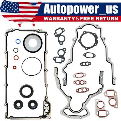 For 97-20 Chevrolet Buick Cadillac GMC 4.8 5.3 6.0L 6.2L V8 OHV Lower Gasket Set