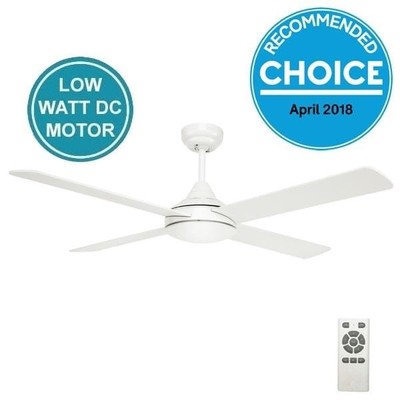 Fanco Eco Silent 48 1220mm Ceiling Fan With Dc Motor Remote Quiet Fan Ebay